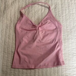 DFYNE Impact Strappy Longline - “Light Rose Pink”